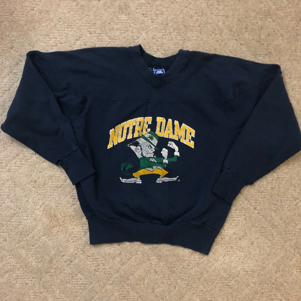 80’s CHAMPION Notre Dame Fighting Irish crewneck